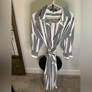 Eva Franco midi dress in size 10 - never worn/sample piece - no tags